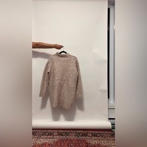 Petite knit sweater dress